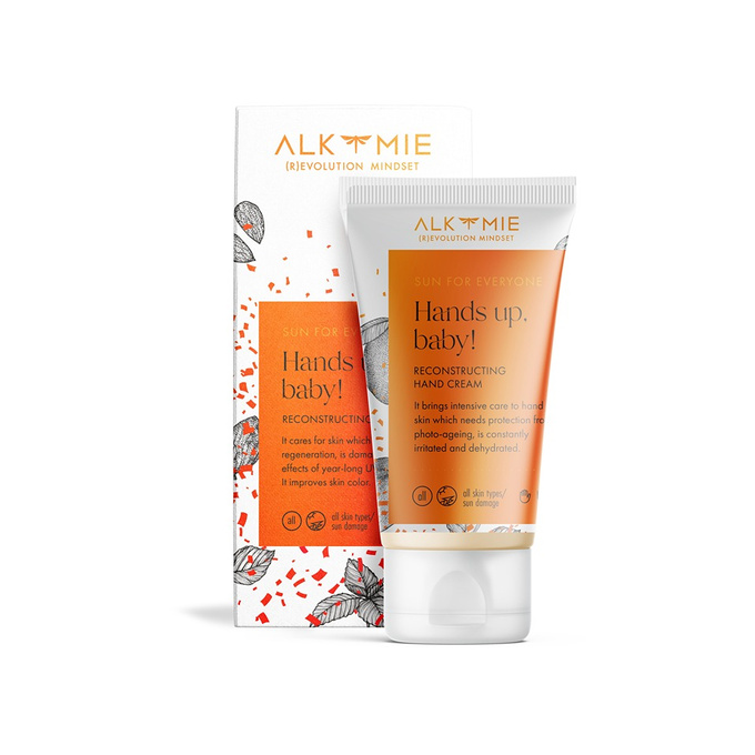 Alkmie hands up, baby ! Rekonstruujący krem do dłoni 50 ml