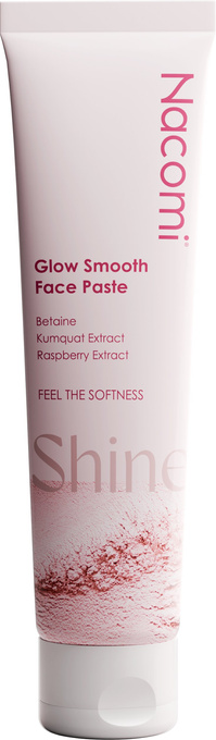 Nacomi Glow Smooth pasta do mycia twarzy, 100 ml