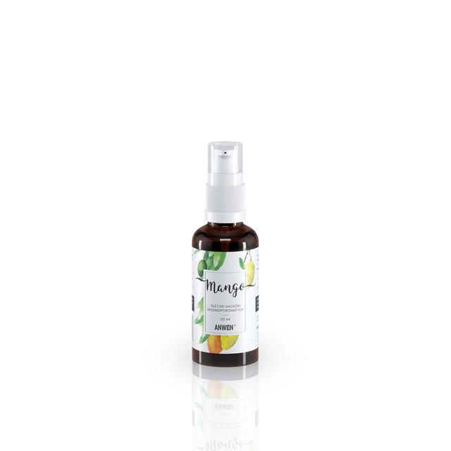 Anwen Olej do włosów średnioporowatych Mango, 50 ml
