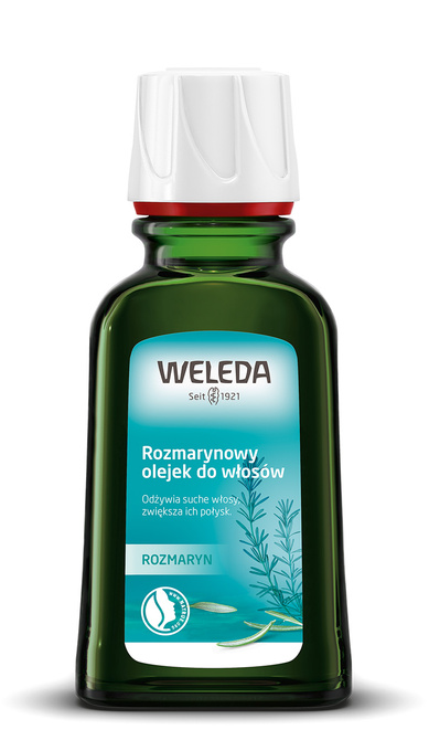 WELEDA Rozmarynowy olejek do włosów, 50 ml