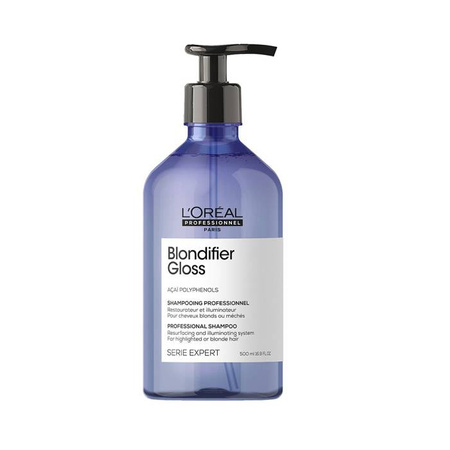 Serie Expert Blondifier Gloss Shampoo szampon nabłyszczający do włosów blond 500 ml