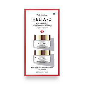 Helia-D Cell Concept Rejuvenating + Anti-wrinkle 65+ zestaw przeciwzmarszczkowy krem na dzień + przeciwzmarszczkowy krem na noc 2×50ml