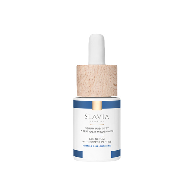 SLAVIA Odmładzające serum pod oczy - Firming & Brightening, 15 ml