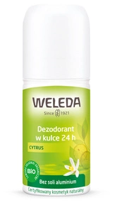 WELEDA Cytrusowy dezodorant w kulce 24 h, 50 ml
