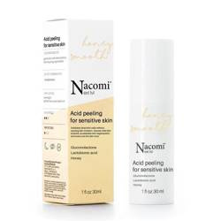 Nacomi Next Level Peeling kwasowy do cery wrażliwej (kwas laktobionowy) 30 ml