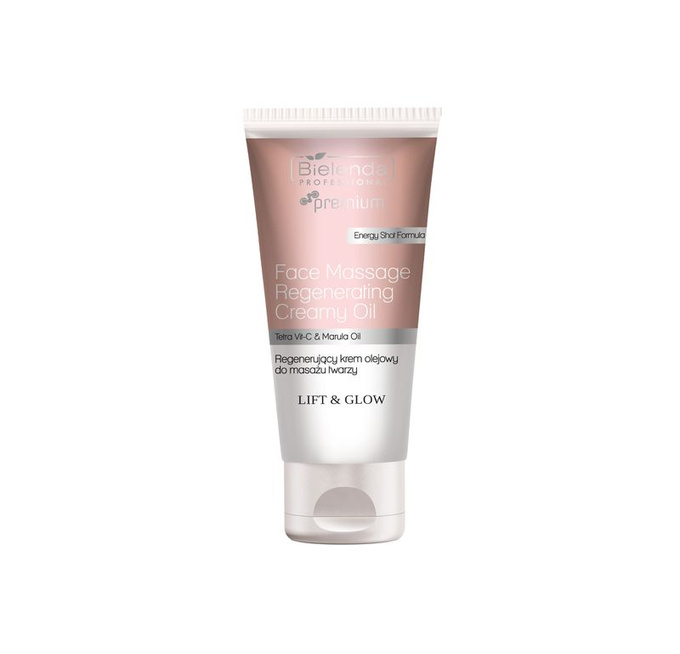 Bielenda Professional Lift & Glow Regenerujący krem olejowy do masażu twarzy, 175 ml