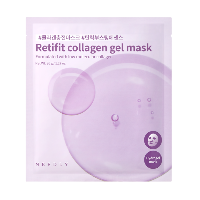 Needly Retifit Collagen Gel Mask maseczka hydrożelowa, 1 szt