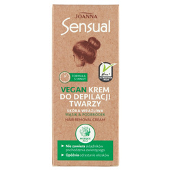 Sensual Vegan krem do depilacji twarzy 20g