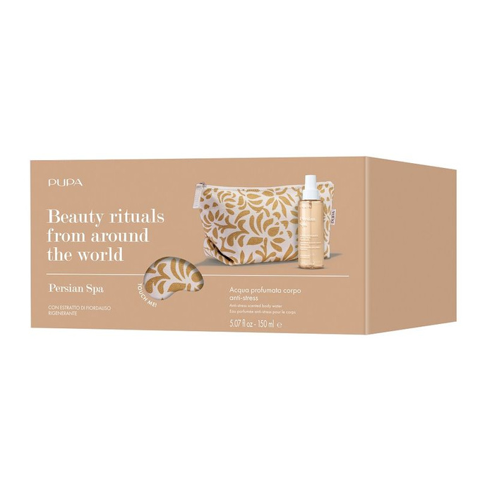 PUPA Milano Persian SPA Zapachowa mgiełka do ciała z kosmetyczką, 150 ml