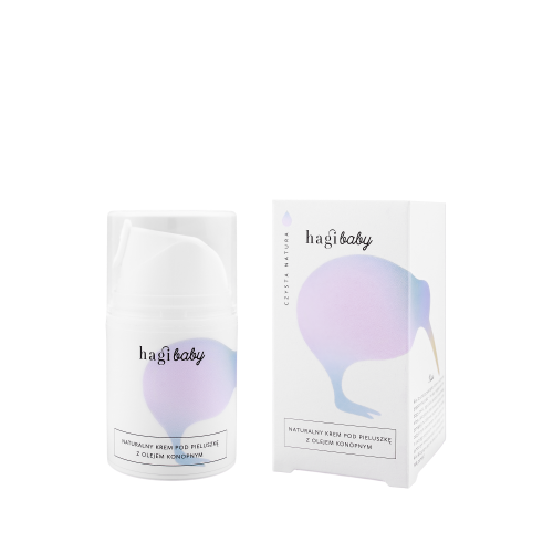 Hagi Baby naturalny krem pod pieluszkę z olejem konopnym 50 ml