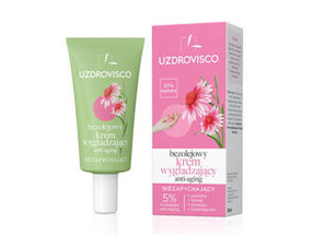 UZDROVISCO Bezolejowy krem wygładzający anti-aging, niezapychający 50 ml