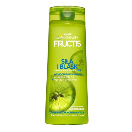 Fructis Siła i Blask 2w1 szampon wzmacniający do włosów normalnych 400 ml