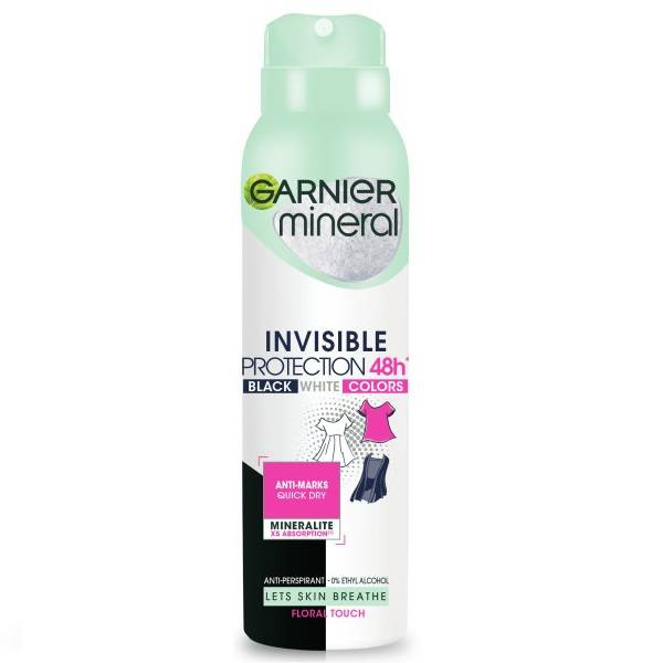 Mineral Invisible Protection Floral Touch antyperspirant spray 150 ml