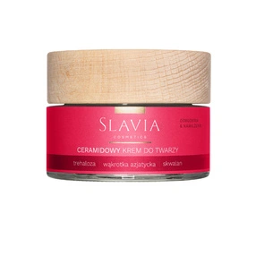 SLAVIA Ceramidowy krem do twarzy - Odbudowa & Nawilżenie, 50 ml