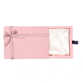 SLAAP Jedwabna poszewka na poduszkę ecru, 50 x 60 cm