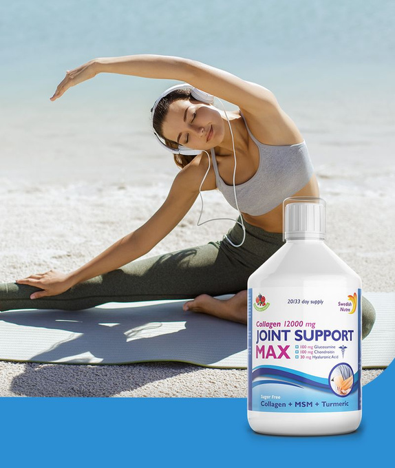 Swedish Nutra Joint Support MAX 12 000mg Kolagen na stawy, 500 ml