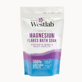 Westlab Magnesium Flakes Bath Soak Płatki magnezowe do kąpieli, 800 g