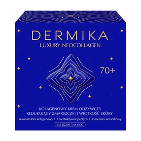 Dermika Luxury neocollagen Kolagenowy krem odżywczy 70+ na dzień i na noc 50 ml