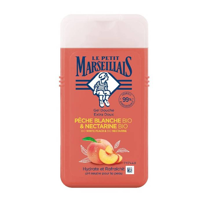 Żel pod prysznic Biała Brzoskwinia Bio i Nektarynka Bio 250 ml