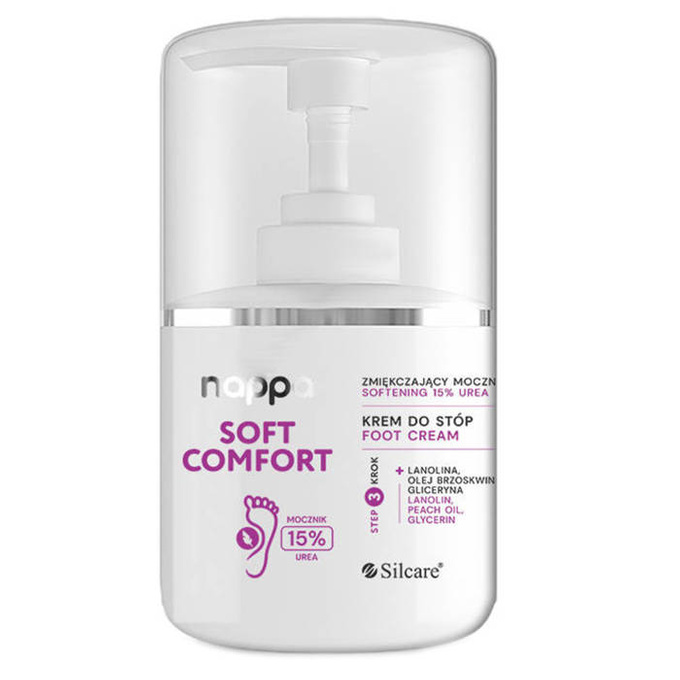 Nappa Soft Comfort zmiękczający krem do stóp z mocznikiem 15% 250 ml