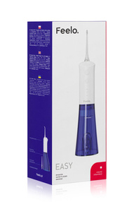 FEELO EASY Irygator bezprzewodowy, 3 programy, poj. 300 ml, 2 końcówki