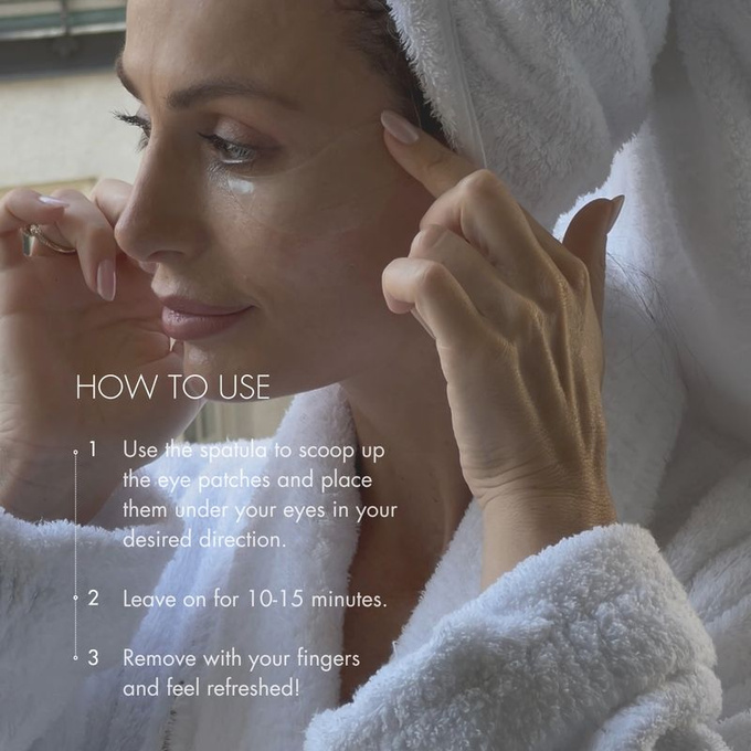 SWEED Żelowe płatki pod oczy Peptide & Ice - Lift & Firm Hydra Gel Eye Patches, 30 szt