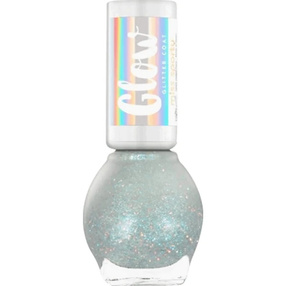 Miss Sporty Glow Glitter Coat lakier do paznokci 020 Boreal Lights 7ml