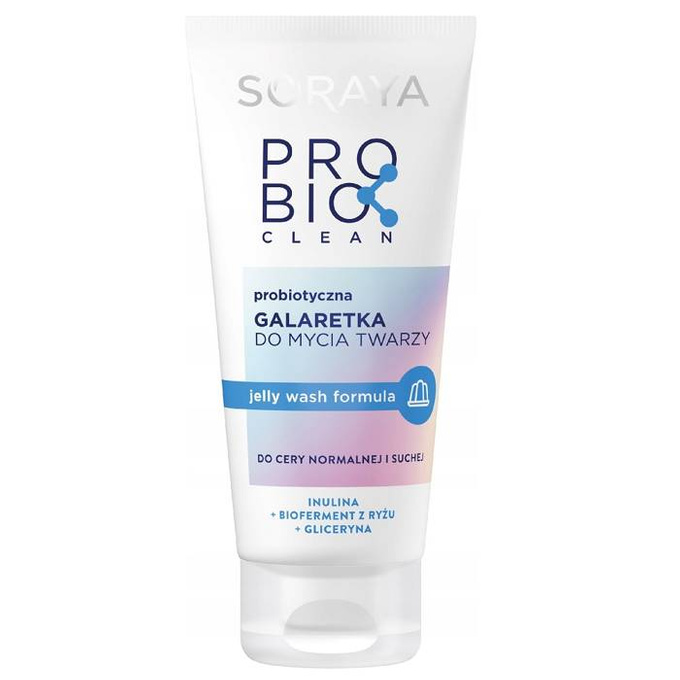 Probio Clean probiotyczna galaretka do mycia twarzy do cery normalnej i suchej 150 ml