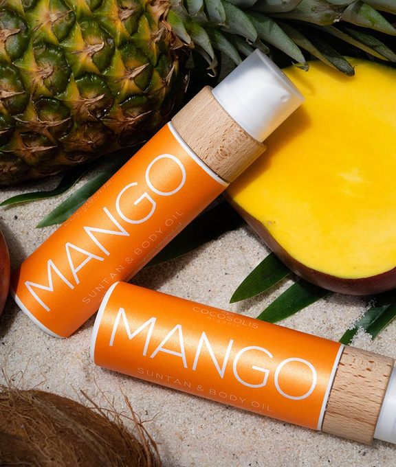 Cocosolis MANGO Organiczny olejek do ciała i opalania - mango, 110 ml