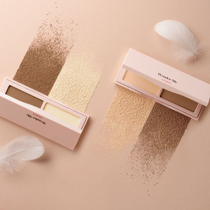 PUPA Milano Wonder Me Natural Sculpt Paleta do konturowania - 001 Light Skin, 8 g