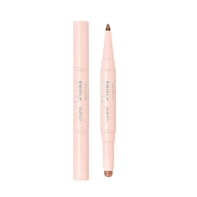 PUPA Milano Vamp! Creamy Duo Pomadka i konturówka do ust - 020 Brown Nude, 1 g