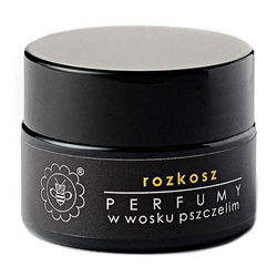 Miodowa Mydlarnia perfumy w wosku pszczelim Rozkosz