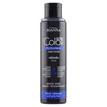 Ultra Color System niebieska płukanka do włosów siwych blond i rozjaśnionych 150 ml