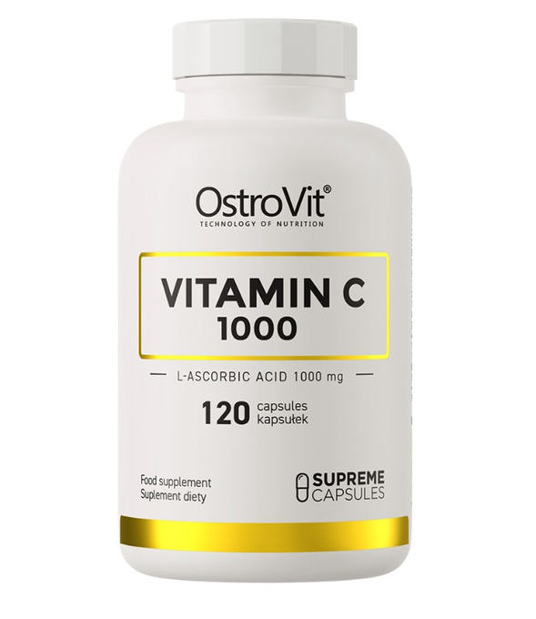 OstroVit Witamina C 1000 mg 120 kapsułek