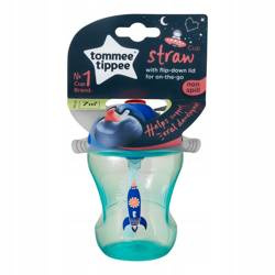 Straw Cup kubek niekapek ze słomką 7m+ Boy 230 ml