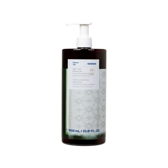 Korres Mint Tea Żel pod prysznic, 1000 ml