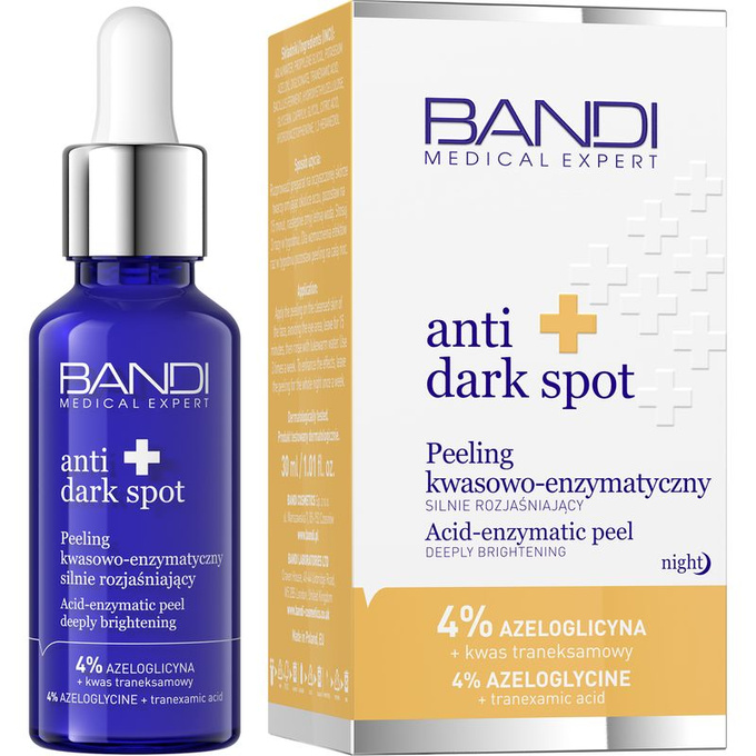 Bandi Peeling kwasowo-enzymatyczny silnie rozjaśniający 30 ml