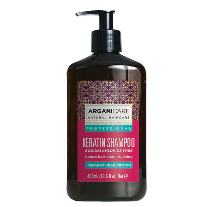 Arganicare Keratin szampon do włosów z keratyną, 400  ml