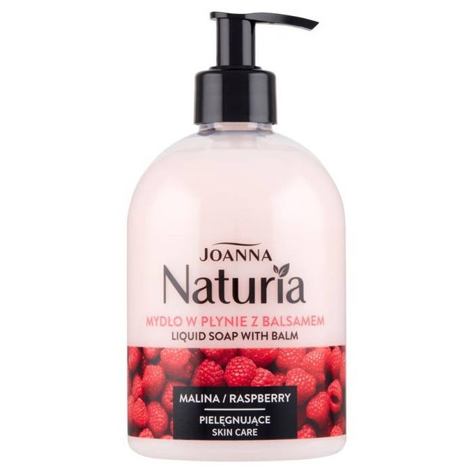 Naturia mydło w płynie z balsamem Malina 500 ml