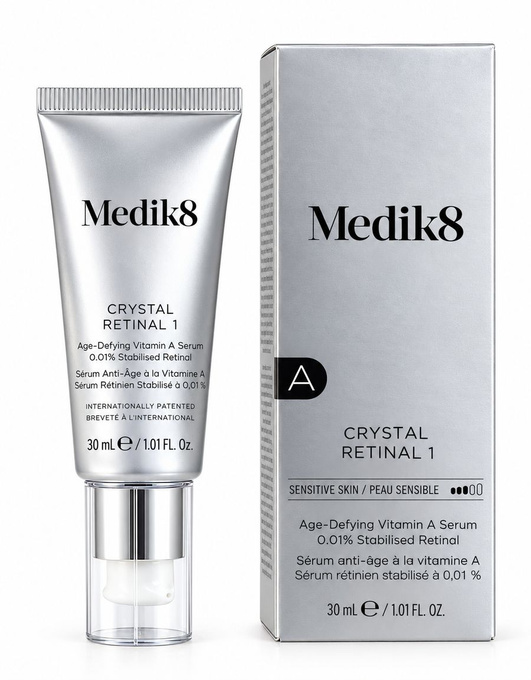 Medik8 Crystal Retinal 1 Stabilne i delikatne serum przeciwstarzeniowe, 30 ml