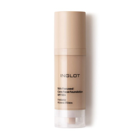 INGLOT Pielęgnacyjny podkład do twarzy Skin Focused SPF 50+ 303 Porcelain Beige, 30 ml