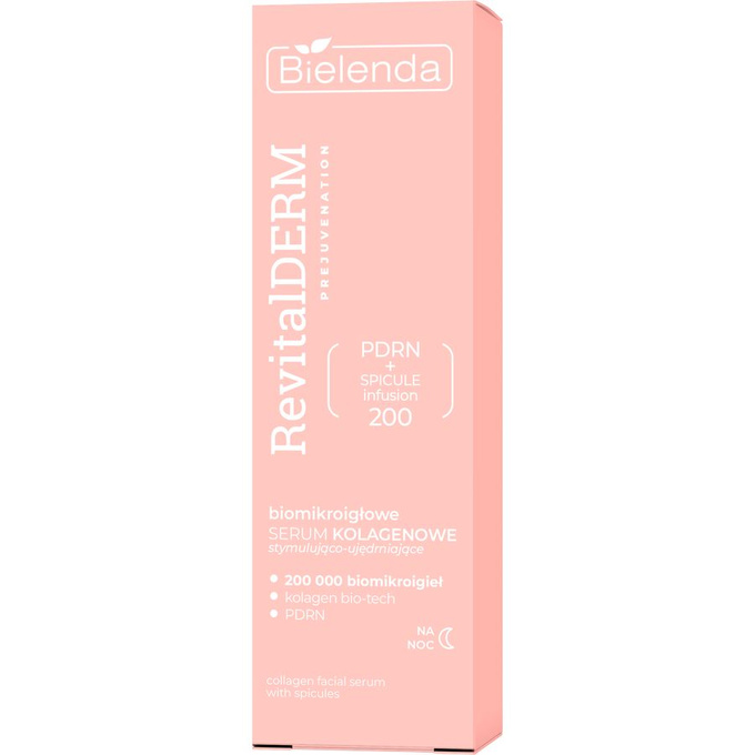 Bielenda Revital Derm Prejuvenation Biomikroigłowe serum kolagenowe stymulująco-ujędrniające na noc, 30 ml