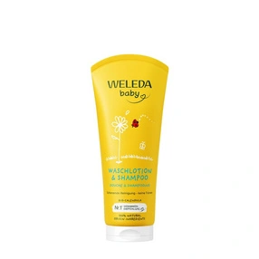 WELEDA Szampon i płyn do mycia ciała dla niemowląt, 200 ml