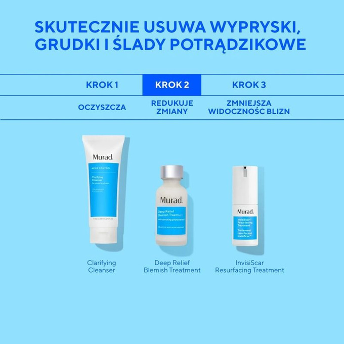 Murad Kuracja na podskórne niedoskonałości Deep Relief Blemish Treatment