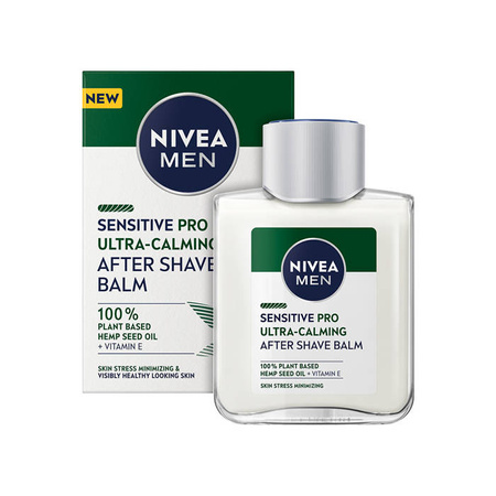 Men Sensitive Pro Ultra-Calming After Shave Balm łagodzący balsam po goleniu z olejem z nasion konopnych 100 ml