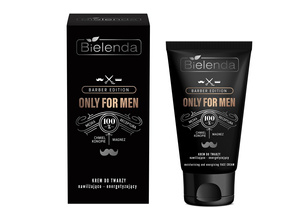 Bielenda ONLY FOR MEN - BARBER EDITION Krem nawilżająco-energetyzujący 50 ml