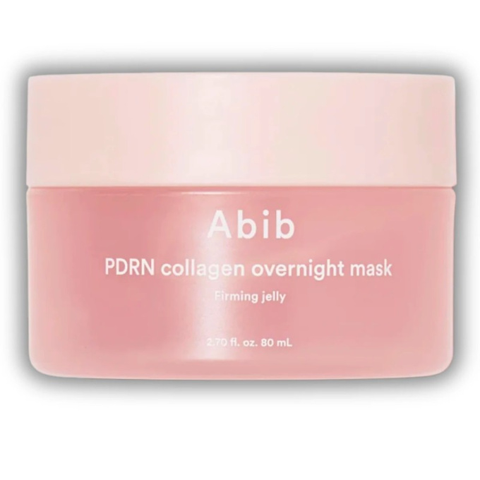 Abib PDRN Collagen Overnight Mask Firming Jelly - Kolagenowa ujędrniająca maska nocna, 80 ml