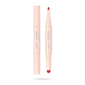 PUPA Milano Vamp! Creamy Duo Pomadka i konturówka do ust - 010 True Red, 1 g