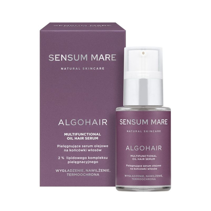 SENSUM MARE, serum na końcówki ALGOHAIR MULTIFUNCTIONAL OIL HAIR 