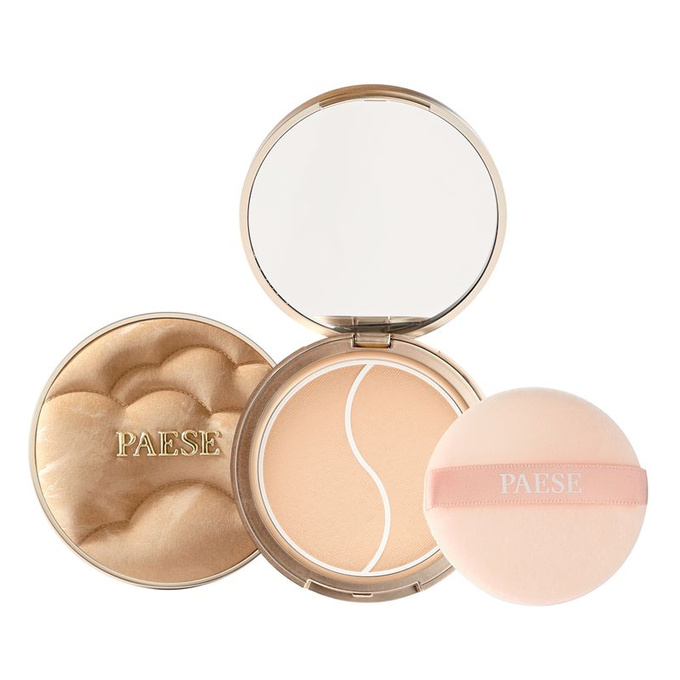 Paese Puff Cloud Puder prasowany z efektem blur - 02 nude, 4,2 g